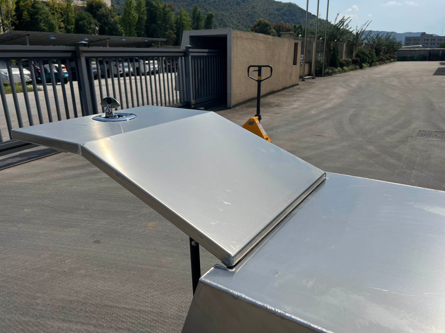 Flat aluminum ute box 700mm for available sales