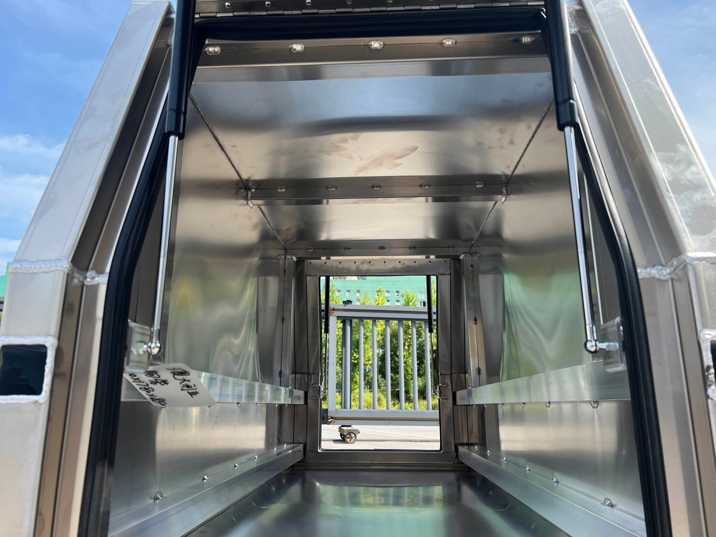 Flat aluminum ute box 700mm for available sales