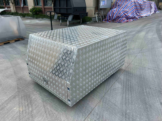 Aluminum checker box 1200mm for vailable sales